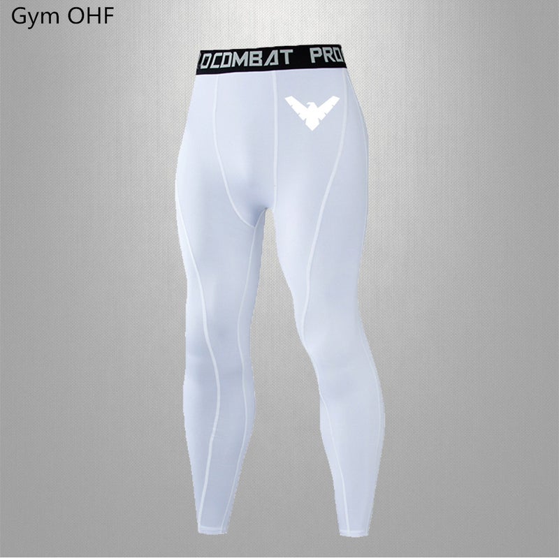 Fitness Training Men'S High Elastic Quick-Drying Compression Pants Gym Running Tights Basketball Leggings - Image 2